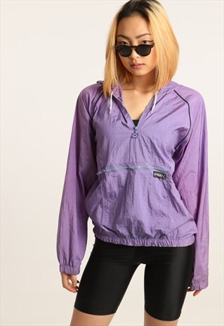VINTAGE PUMA LIGHTWEIGHT FESTIVAL PULLOVER JACKET