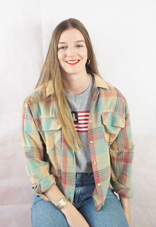 VINTAGE CHECKED PRINCIPLES SHIRT