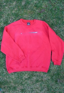 Vintage 90s NIKE Red Crewneck sweatshirt