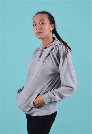GREY ADIDAS HOODIE