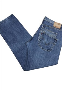 Levi's 501's Blue Denim Jeans Double Pockets Size W36 L32