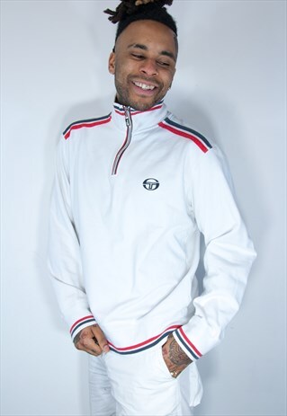 SERGIO TACCHINI 1/4 ZIP SWEATSHIRT