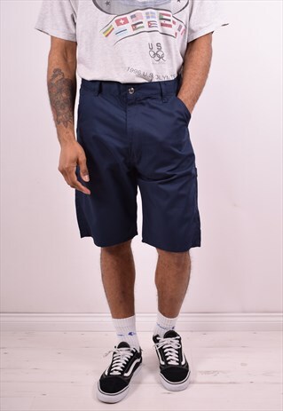 CARHARTT MENS VINTAGE SHORTS W36 BLUE 90S