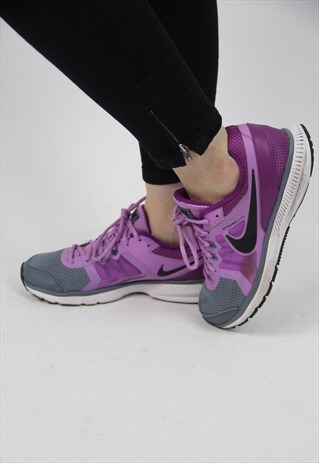 VINTAGE NIKE ZOOM PURPLE TRAINERS