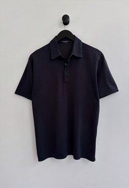 Vintage Yves Saint Laurent YSL Navy Polo Shirt