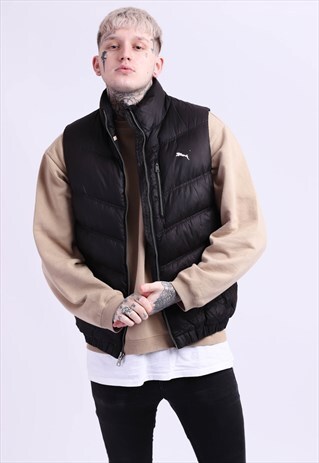 VINTAGE PUMA PUFFER GILLET