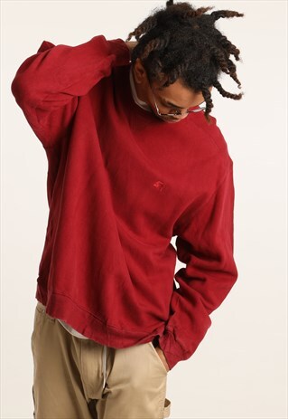VINTAGE STARTER EMBROIDERED LOGO SWEATSHIRT