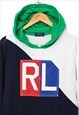 VINTAGE POLO RALPH LAUREN HOODIE SWEATSHIRT PULLOVER