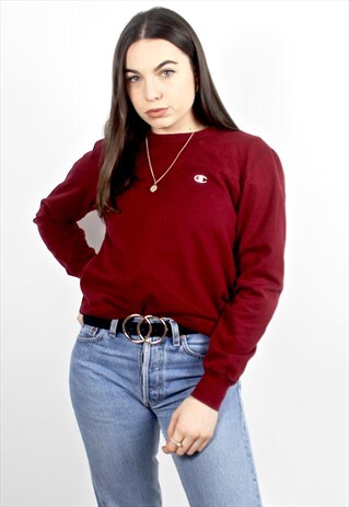 90'S RETRO RED SMALL LOGO SWEATSHIRT
