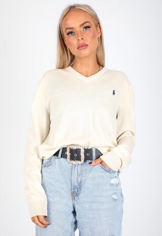 VINTAGE POLO RALPH LAUREN KNITWEAR JUMPER K29