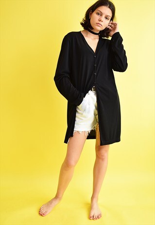 90'S RETRO GRUNGE OVERSIZED LONG TOP BLOUSE TEE