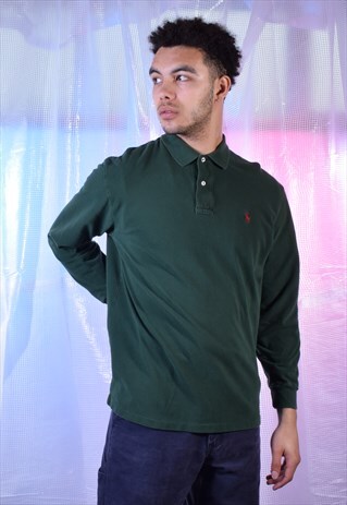 VINTAGE RALPH LAUREN GREEN POLO SHIRT