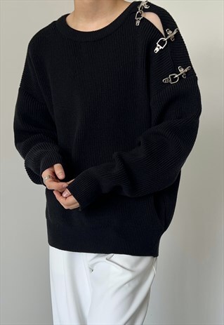 MEN'S METAL BUTTON SWEATER A VOL.3