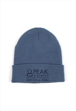 2003 Peak District National Park Blue Beanie