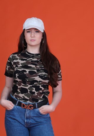 CAMO STYLE CARHARRT POCKET T-SHIRT