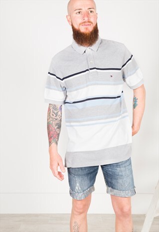 VINTAGE 80'S TOMMY HILFIGER POLO T-SHIRT / S0159