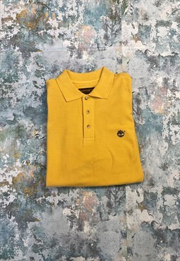 Vintage Yellow Timberland Polo Shirt 