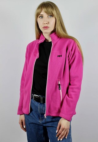 HELLY HANSEN FULL ZIP FLECCE JACKET PINK