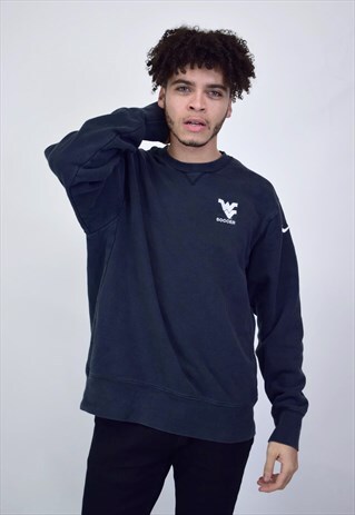 VINTAGE 90'S NIKE BLACK SWEATSHIRT