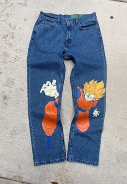 DBZ Super Saiyan Jeans