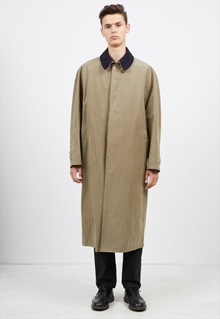 VINTAGE GREEN GANT RUGGER CAR COAT