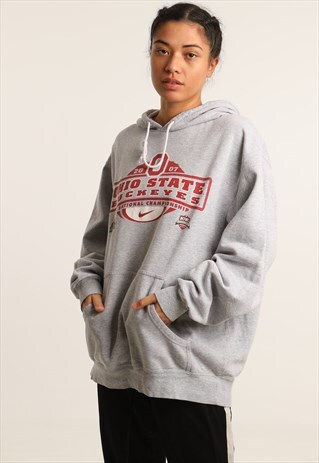 VINTAGE NIKE PRINTED HOODIE