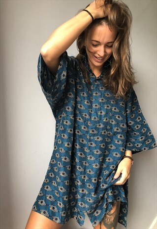 OVERSIZED RETRO 90S 80S VINTAGE UNISEX FESTIVAL SHIRT