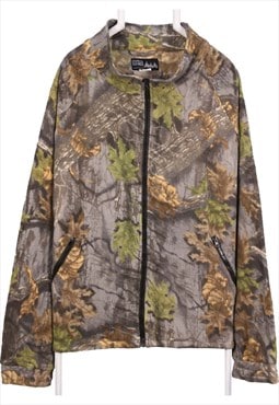 Element Gear 90's Camo Zip Up Long Sleeve Fleece XXLarge (2X