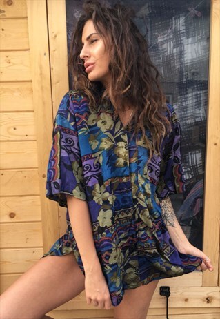 OVERSIZED RETRO 90S 80S VINTAGE UNISEX FESTIVAL SHIRT