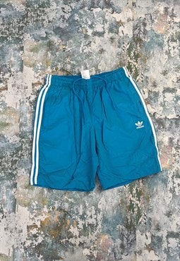 Blue x White Classic Adidas Swimming Shorts