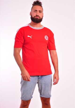 VINTAGE PUMA COCA COLA RED RETRO T-SHIRT