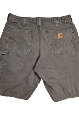 Men's Carhartt Carpenter Shorts In Brown Size W34