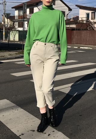AMAZING 90S IVORY H.I.S. JEANS