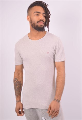 VINTAGE VALENTINO T-SHIRT TOP GREY