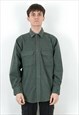SUISSE SPORT Vintage M Men's Jacket Cotton Coat Button Up