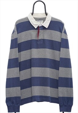 Vintage Joseph Turner Striped Rugby Jersey Polo Mens