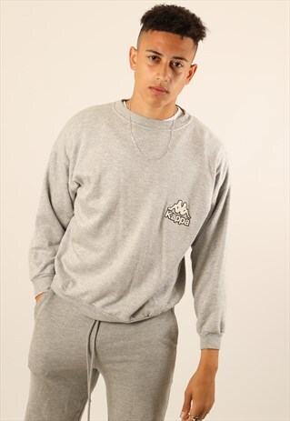 VINTAGE KAPPA PRINT LOGO SWEATSHIRT