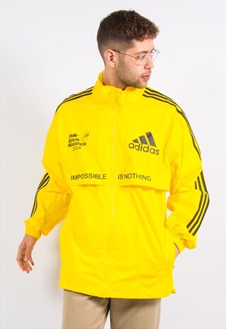 ADIDAS BERLIN MARATHON WATERPROOF CAGOULE JACKET