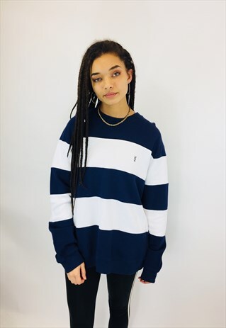 VINTAGE 90S YSL EMBROIDERED SWEATSHIRT