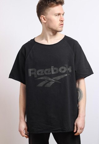 VINTAGE REEBOK SHORT SLEEVE SWEATSHIRT