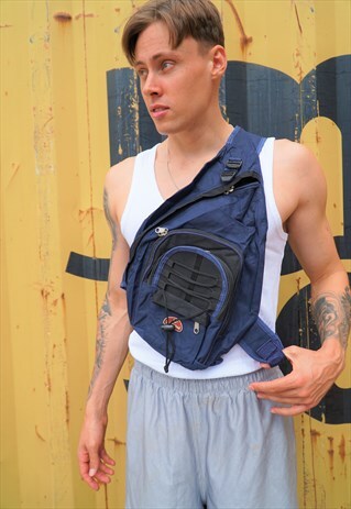VINTAGE Y2K 90S TIMBERLAND ONE SHOULDER SLING BAG