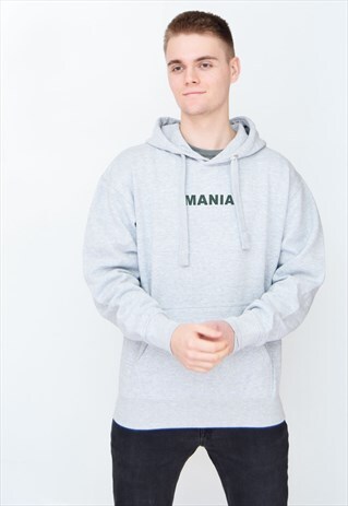 GREY MANIA (GREEN) HOODIE