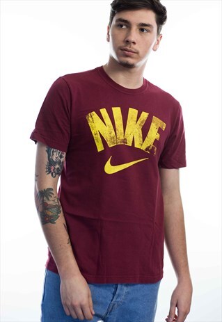 VINTAGE NIKE LOGO T-SHIRT 90S M 6.3