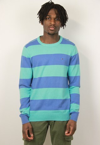 VINTAGE TOMMY HILFIGER STRIPED JUMPER