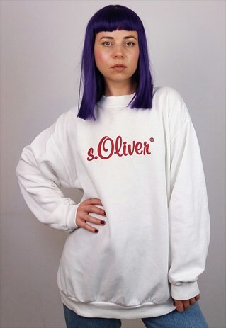 S. OLIVER VINTAGE 90'S OVERSIZED UNISEX LOGO SWEATSHIRT