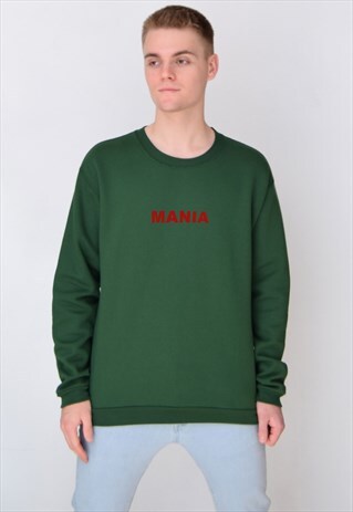 GREEN MANIA (RED) SWEATSHIRT