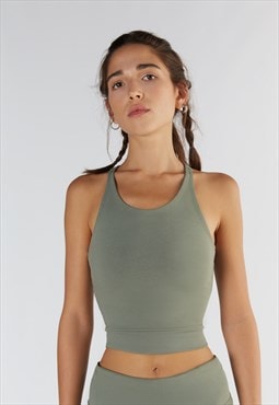 Organic Racerback Yoga Gym Top