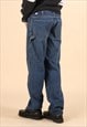 VINTAGE DICKIES CARPENTER PANTS MEN'S DARK BLUE