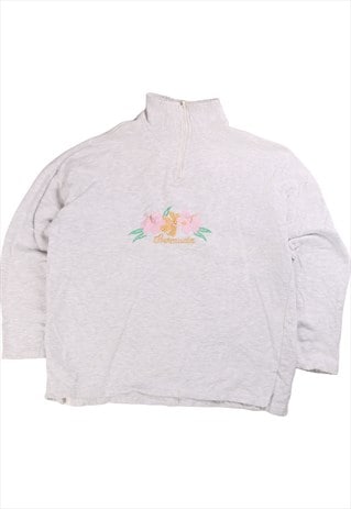 VINTAGE 90'S BERMUNDA SWEATSHIRT BERMUDA QUARTER ZIP