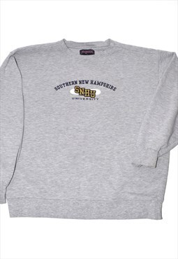 Vintage 90s Jansport Grey Graphic Sweatshirt 